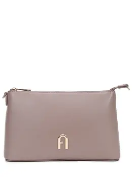 FURLA: Бежевая сумка 