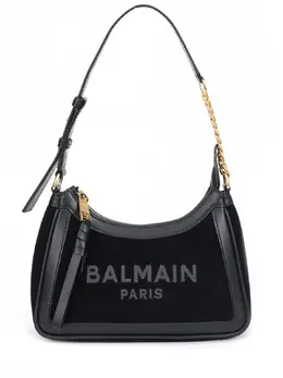 BALMAIN: Чёрная сумка  B-Army