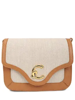 COCCINELLE: Серая сумка 