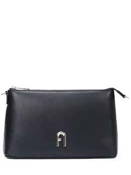 FURLA: Чёрная сумка 