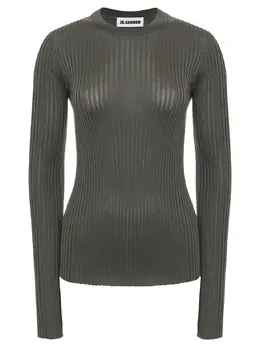 JIL SANDER: Шёлковый свитер 