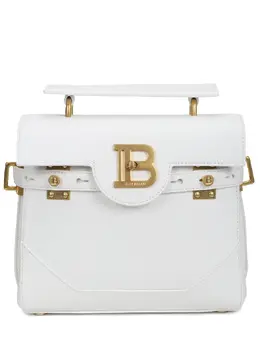 BALMAIN: Белая сумка  B-Buzz
