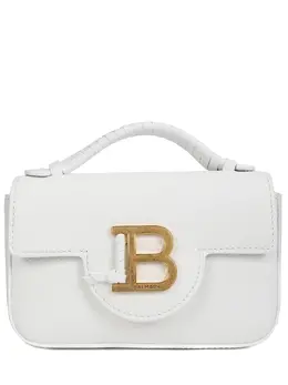 BALMAIN: Белая сумка  B-Buzz