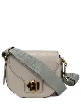 FURLA: Зелёная сумка 