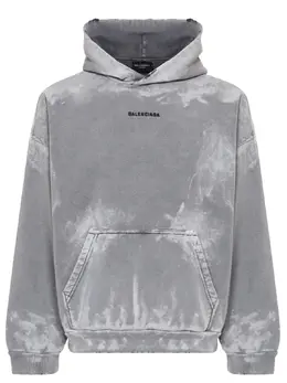 BALENCIAGA: Хлопковая толстовка 