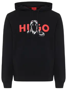 HUGO: Хлопковая толстовка 