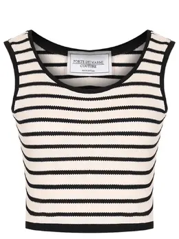 FORTE DEI MARMI COUTURE: Хлопковый топ 