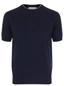 CANALI: Хлопковая футболка 