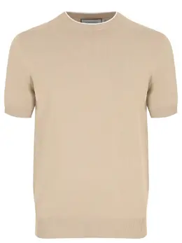 CANALI: Хлопковая футболка 