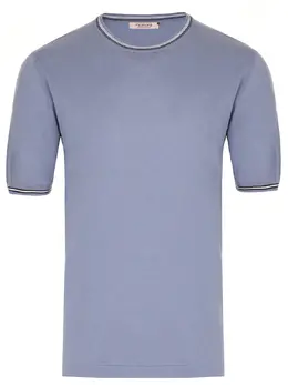 FIORONI CASHMERE: Хлопковая футболка 