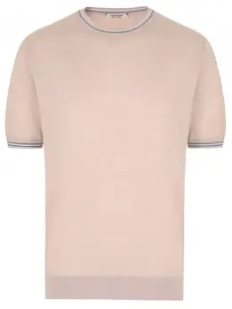 FIORONI CASHMERE: Хлопковая футболка 