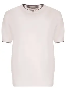 FIORONI CASHMERE: Хлопковая футболка 