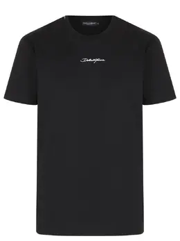 DOLCE & GABBANA: Хлопковая футболка 