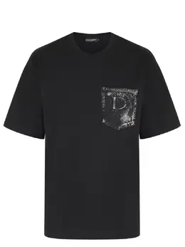 DOLCE & GABBANA: Хлопковая футболка 