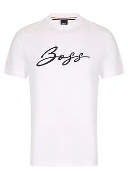 BOSS: Хлопковая футболка 