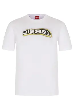 DIESEL: Хлопковая футболка 
