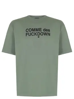 COMME DES FUCKDOWN: Хлопковая футболка 