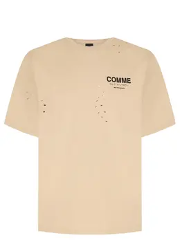 COMME DES FUCKDOWN: Хлопковая футболка 