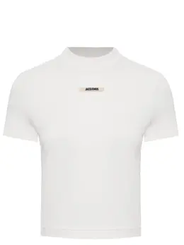 JACQUEMUS: Хлопковая футболка 
