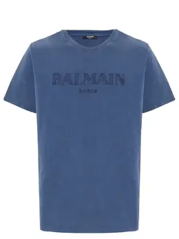 BALMAIN: Хлопковая футболка 
