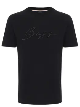 BOSS: Хлопковая футболка 