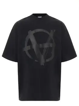 VETEMENTS: Хлопковая футболка 