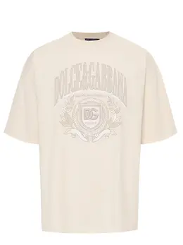 DOLCE & GABBANA: Хлопковая футболка 