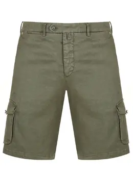 KITON: Зелёные шорты 