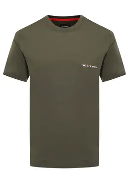 KITON: Хлопковая футболка 