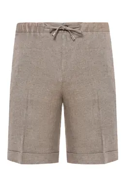 FIORONI CASHMERE: Бежевые шорты 
