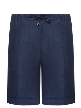 FIORONI CASHMERE: Синие шорты 