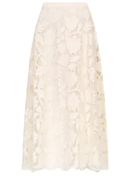 ELIE SAAB: Юбка с вышивкой 