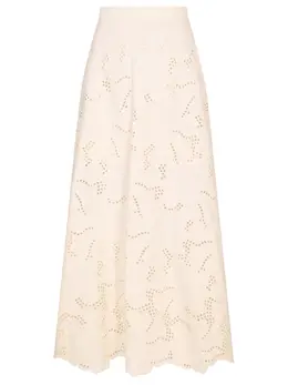 ELIE SAAB: Хлопковая юбка 