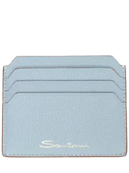 SANTONI: Голубой картхолдер 
