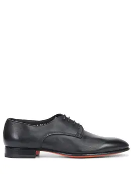 SANTONI: Чёрные туфли 