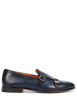 SANTONI: Тёмные туфли 