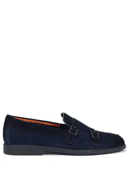 SANTONI: Тёмные туфли 