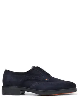 SANTONI: Тёмные туфли 