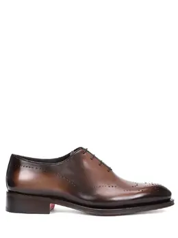 SANTONI: Коричневые туфли 