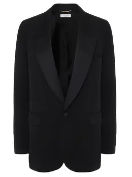 SAINT LAURENT: Жакет из шерсти 