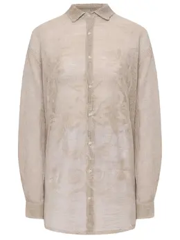HOLY CAFTAN: Льняная рубашка 