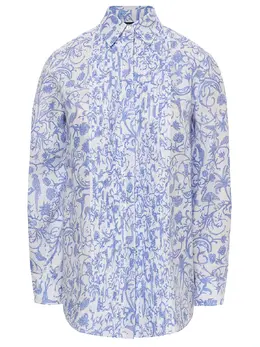 KITON: Льняная рубашка 
