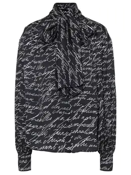 BALMAIN: Блуза из вискозы 