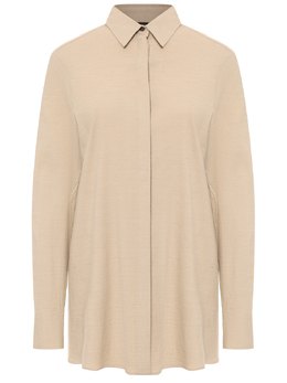 KITON: Рубашка из вискозы 