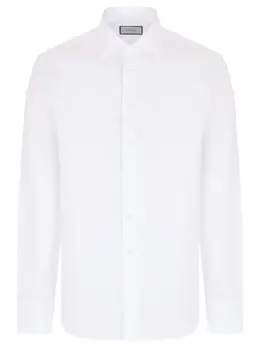 CANALI: Хлопковая рубашка 
