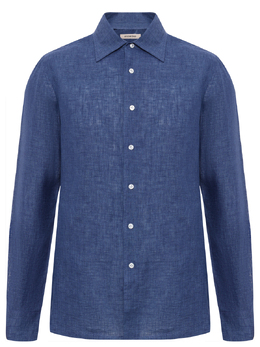 FIORONI CASHMERE: Льняная рубашка 