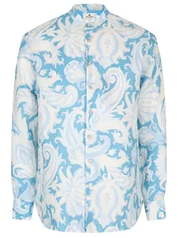 ETRO: Льняная рубашка 