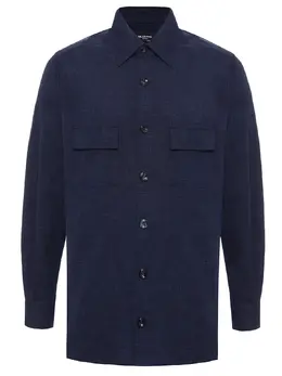 KITON: Рубашка из шерсти 