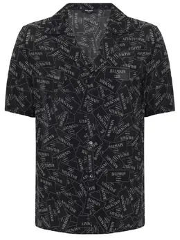 BALMAIN: Рубашка из вискозы 