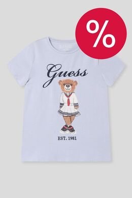 Guess: Хлопковая футболка 